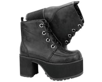 A8663L Distressed Ankle Nosebleed Boot