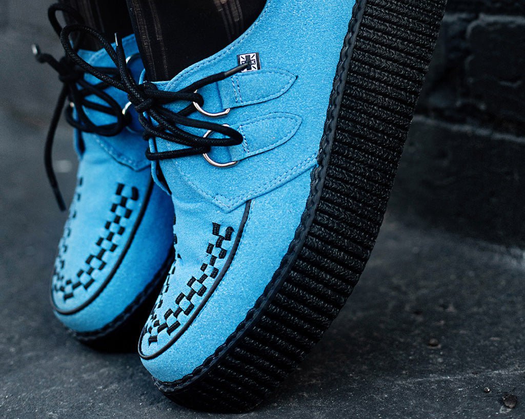 Dusty Blue Viva Mondo Creeper - T.U.K.V3073-03
