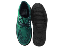Emerald Green Velvet Viva Mondo Creeper - T.U.K.V8535-03