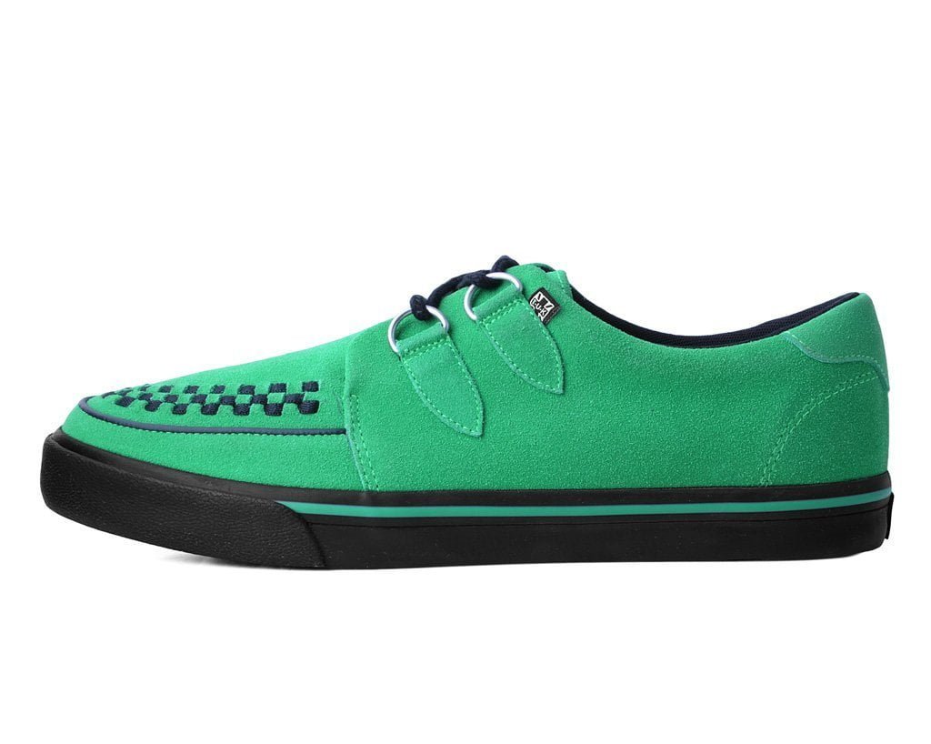 A9872 Green Suede Sneaker