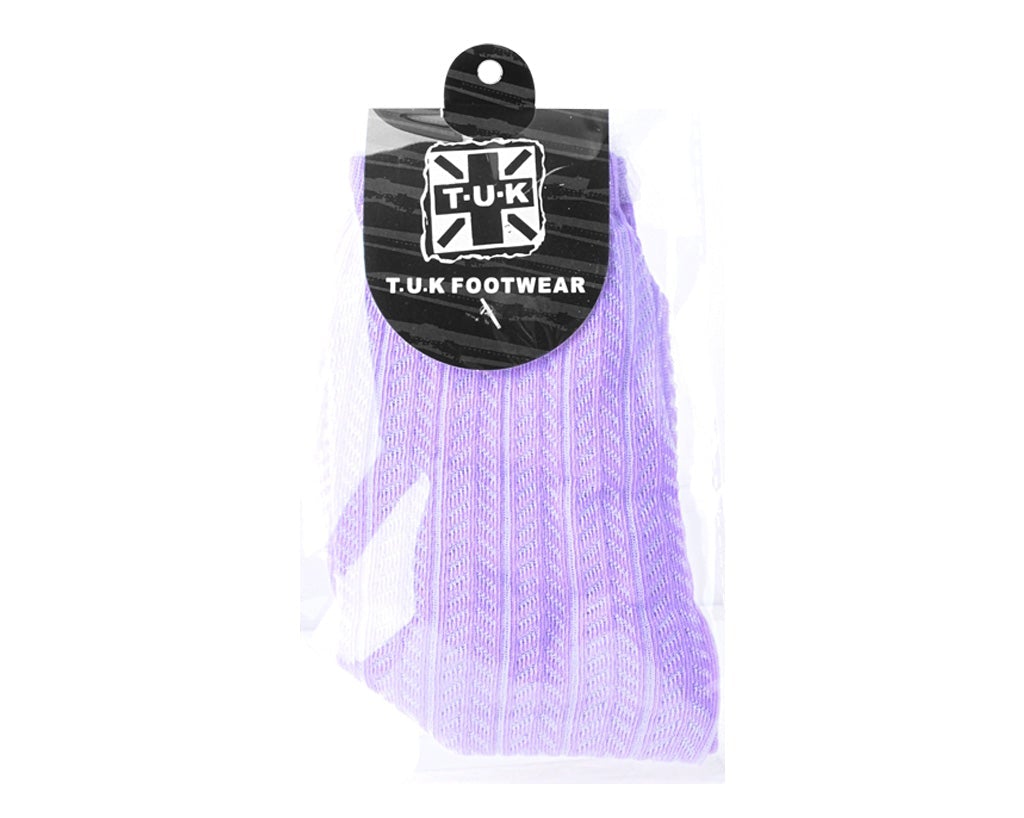 TSK1135 Lavender Mesh Sock TSK1135-OS