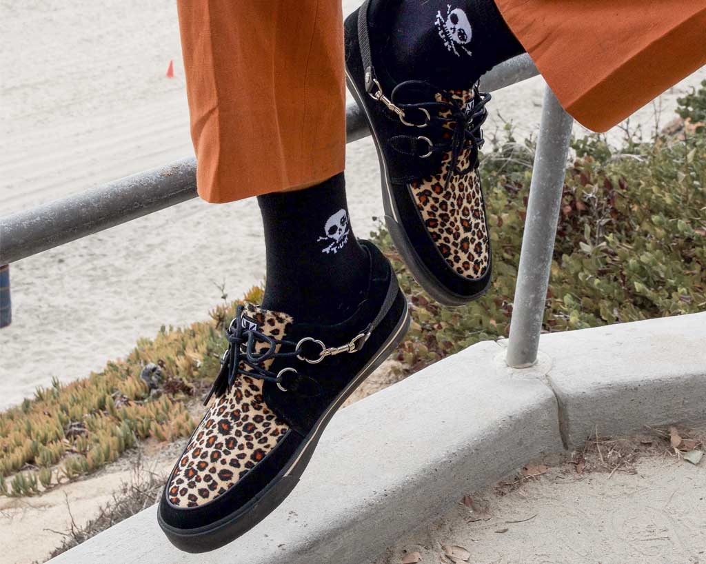 A6142 Leopard Sneakers
