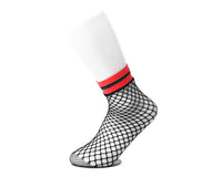 TSK1122 Multi-color Band Fishnet 5-Pk Sock TSK1122-OS