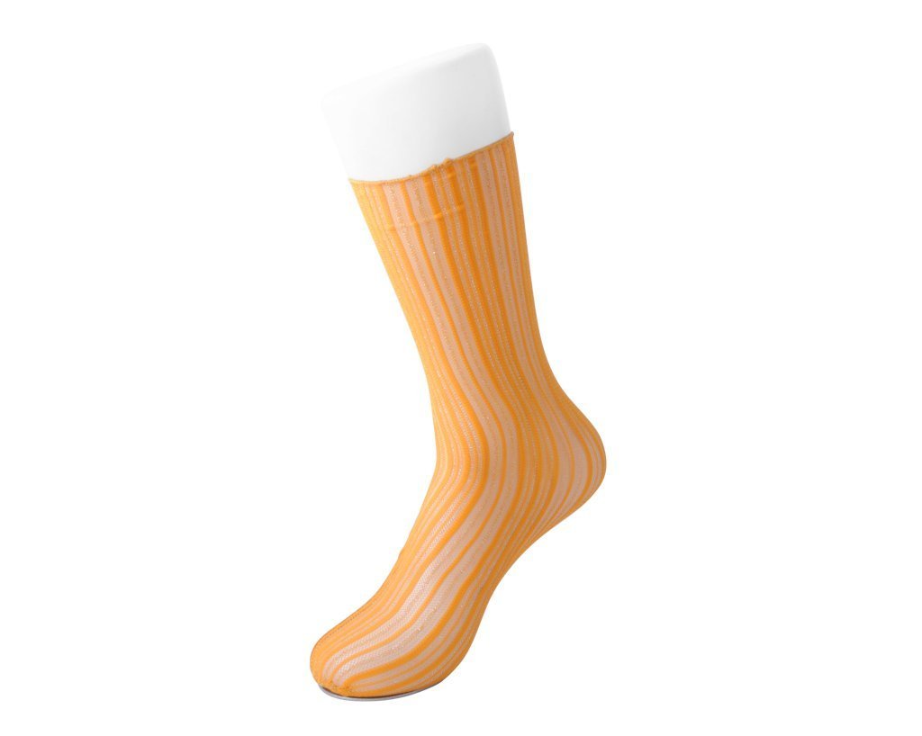 TSK1086 Mustard Lettuce Trim Lace Sock TSK1086-OS