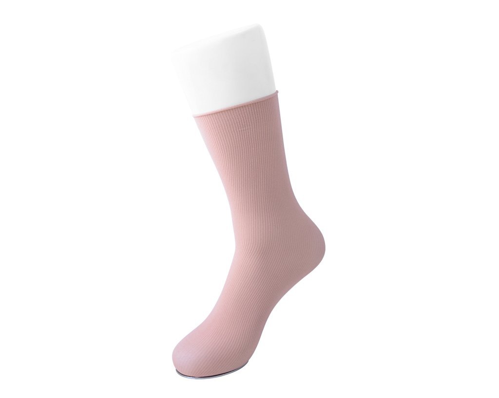 TSK1082 Pink Spandex Crew Sock TSK1082-OS