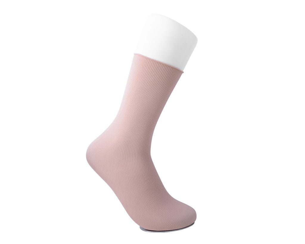 TSK1082 Pink Spandex Crew Sock TSK1082-OS