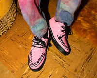 A3033 Pink Suede Sneaker