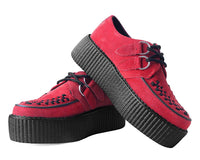 V3072 Red Suede Mondo Creeper