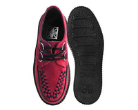 V3072 Red Suede Mondo Creeper