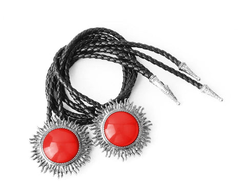 BL08 Rust Sun Bolo Shoe Tie BL08-OS