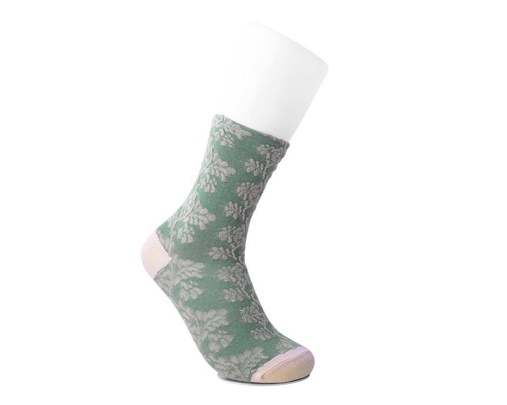 TSK1136 Sage Filigree Mesh Sock TSK1136-OS