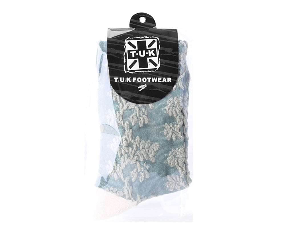 TSK1136 Sage Filigree Mesh Sock TSK1136-OS