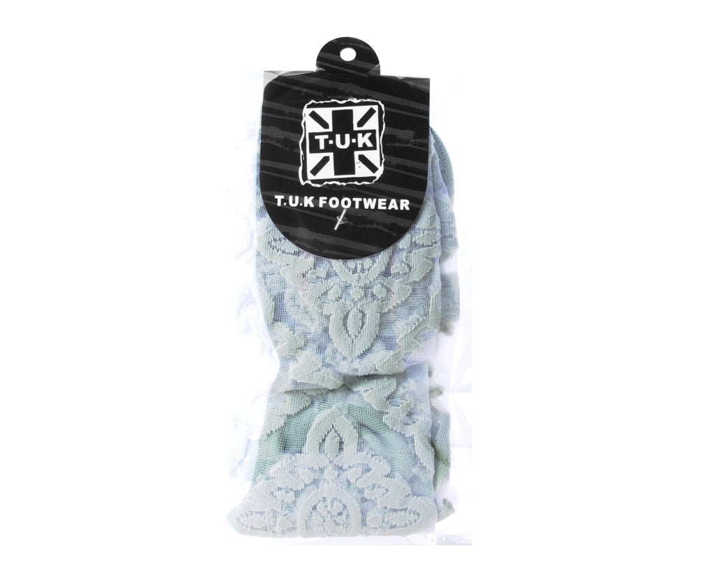 TSK1146 Sage Mid-Calf Mesh Sock TSK1146-OS