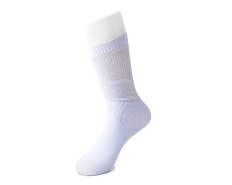 TSK1132 Silver Ribbed Glitter Sock TSK1132-OS