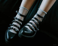 TSK1049 Silver Sparkly Metallic Women’s Sock TSK1049-OS