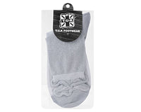TSK1049 Silver Sparkly Metallic Women’s Sock TSK1049-OS