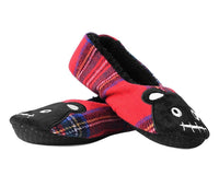 SL05 Tartan Punk Rock Panda Slipper