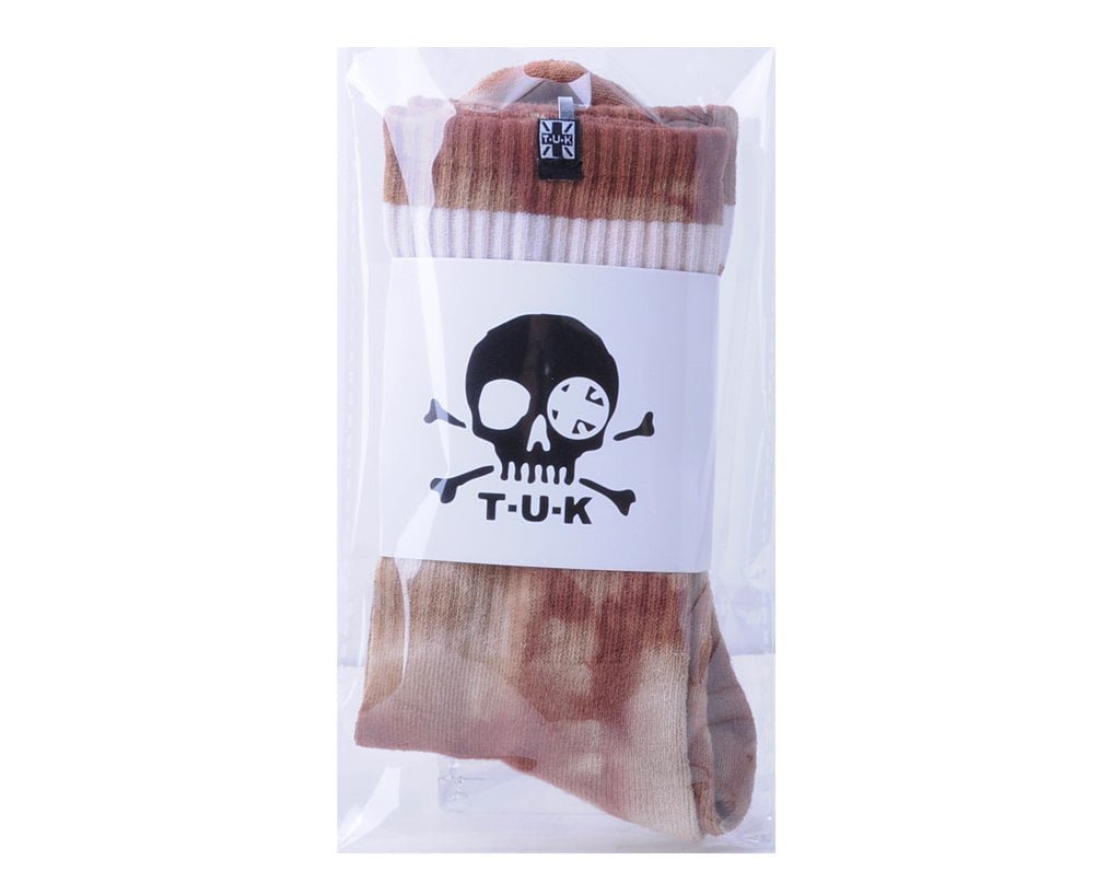 TSK1118 Tie-Dye Chocolate Tube Sock TSK1118-OS