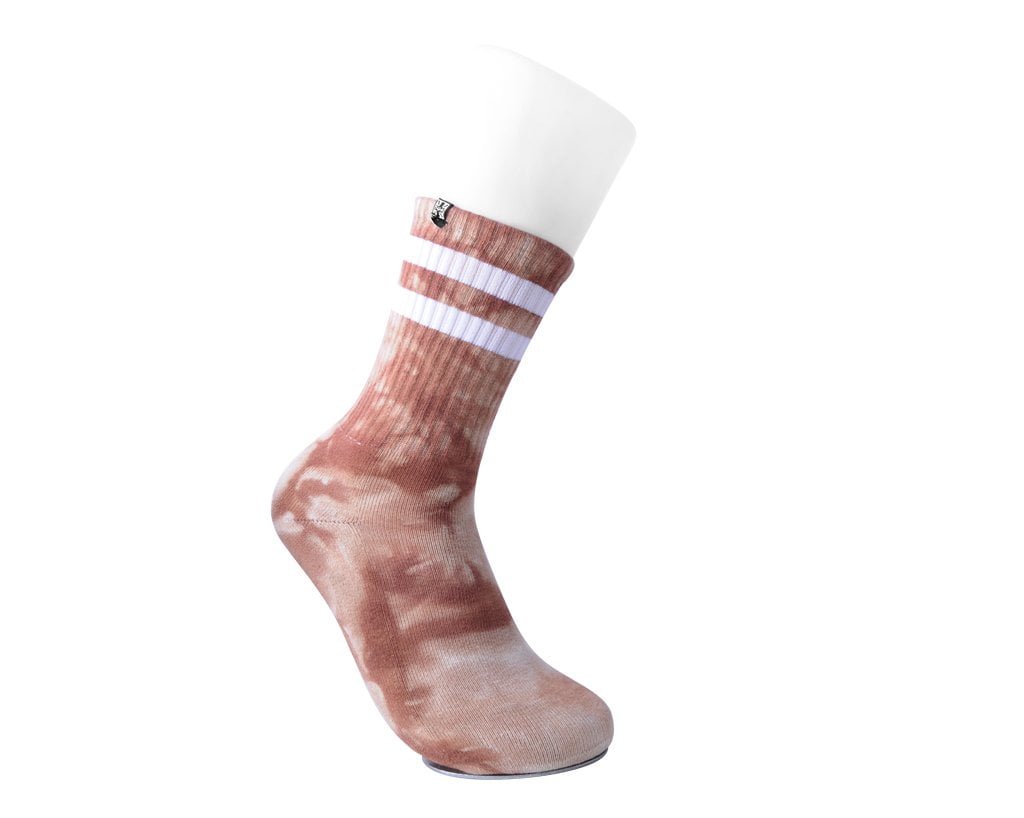 TSK1118 Tie-Dye Chocolate Tube Sock TSK1118-OS