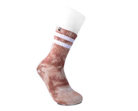 TSK1118 Tie-Dye Chocolate Tube Sock TSK1118-OS