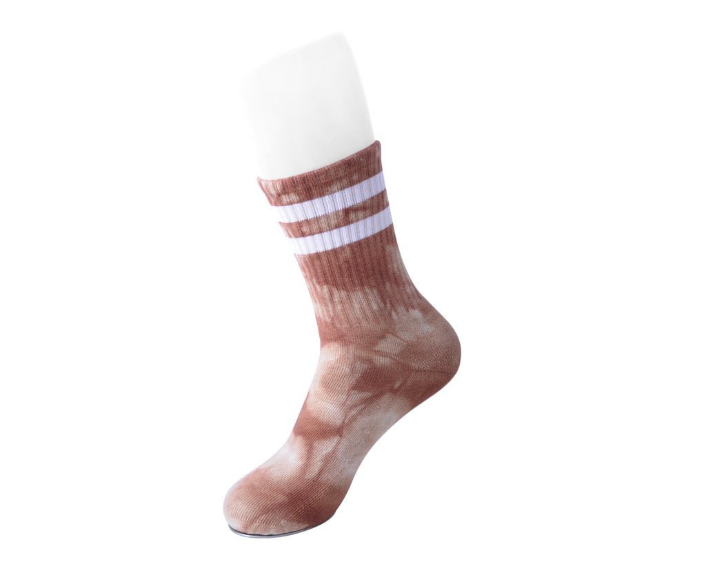 TSK1118 Tie-Dye Chocolate Tube Sock TSK1118-OS
