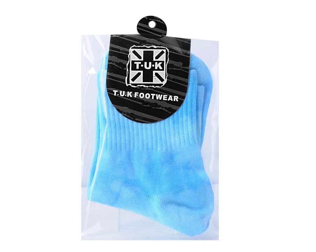 TSK1101-OS Tie-Dye Women's Light Blue Ankle Sock TSK1101-OS