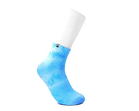TSK1101-OS Tie-Dye Women's Light Blue Ankle Sock TSK1101-OS