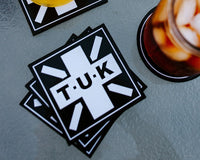 HA01 T.U.K. Square Logo Coaster 4-Pack HA01-OS