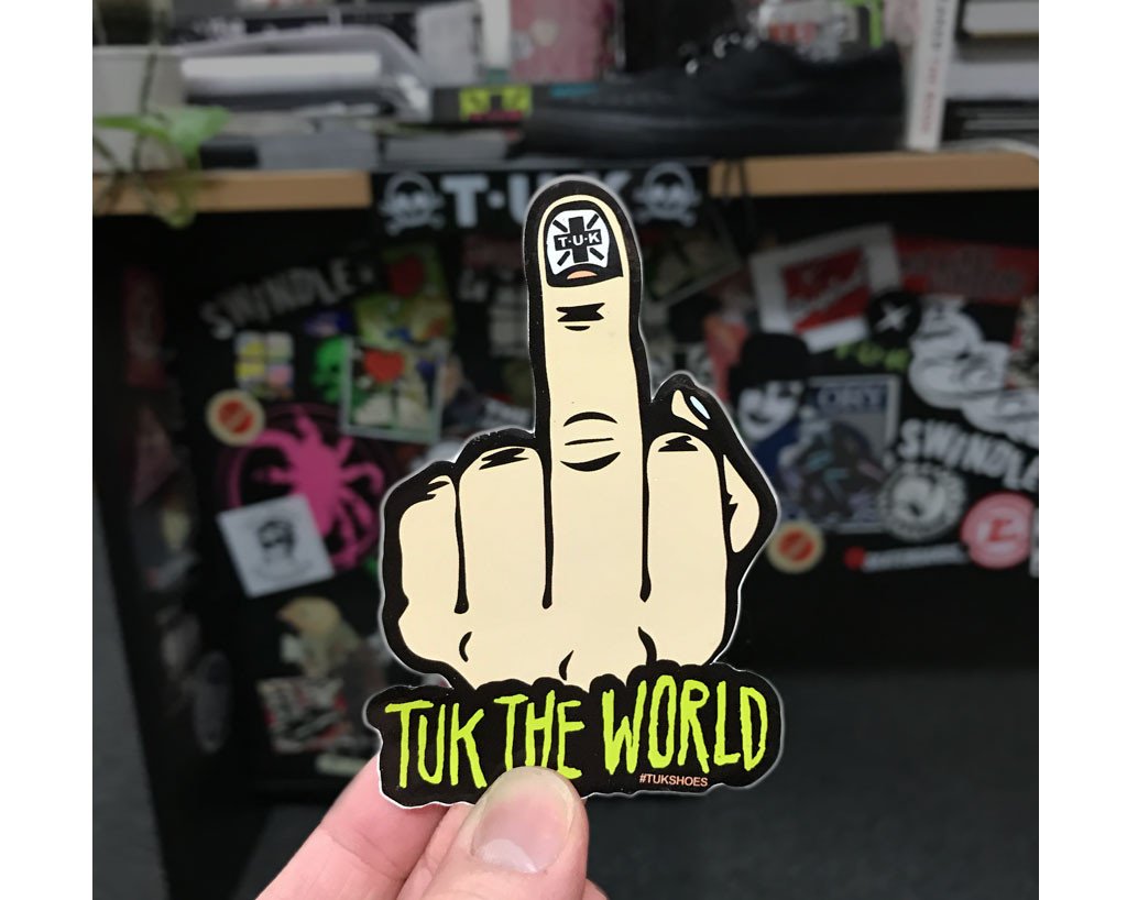P0067 TUK The World Birdie Sticker P0067-OS