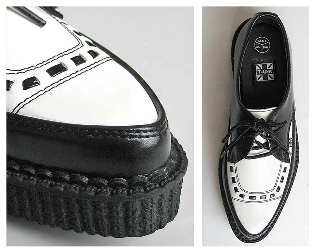 Two - tone Pointed Creepers - T.U.K.A8140-03