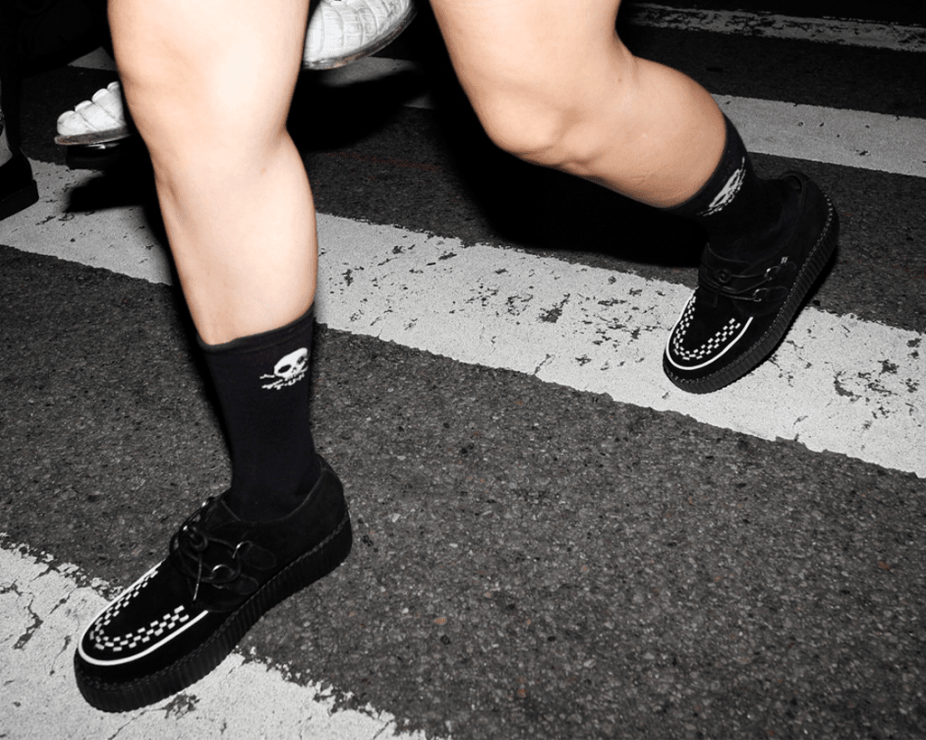 V8366 Two Tone Suede Viva Mondo Creepers