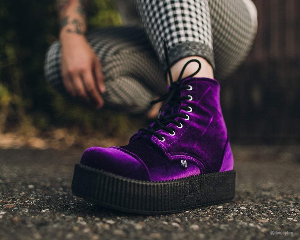 Violet Velvet Viva Mondo Boot - T.U.K.V9656L-05