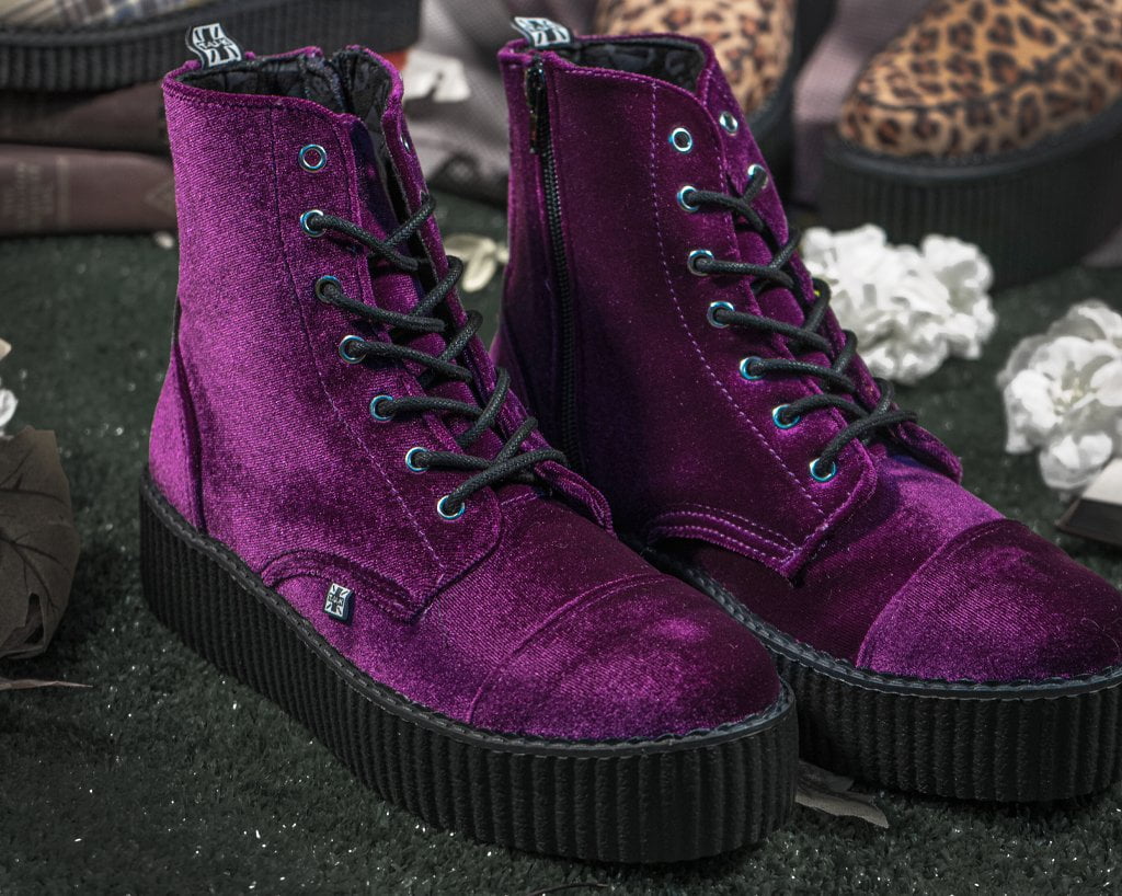 Violet Velvet Viva Mondo Boot - T.U.K.V9656L-05