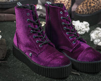 Violet Velvet Viva Mondo Boot - T.U.K.V9656L-05