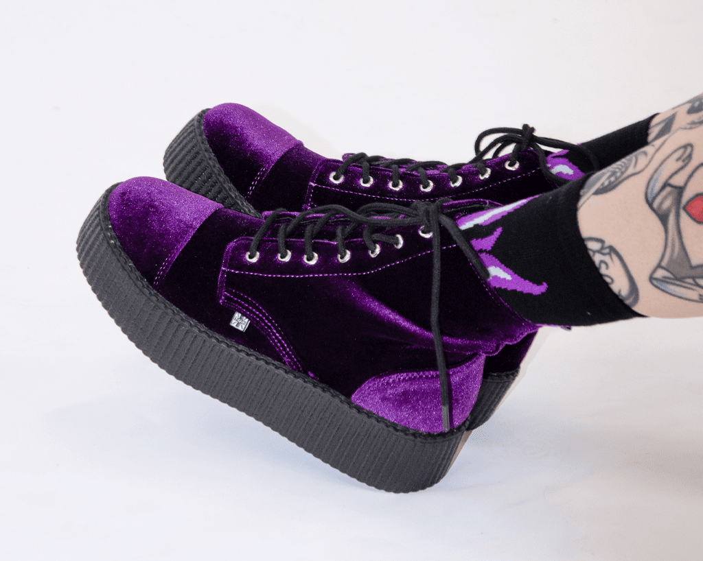 Violet Velvet Viva Mondo Boot - T.U.K.V9656L-05