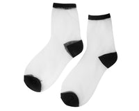 TSK1037 White Sheer Sock TSK1037-OS