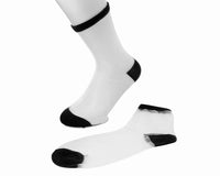 TSK1037 White Sheer Sock TSK1037-OS