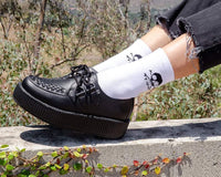 TSK1032 White T.U.K. Skull Logo Women’s Sock TSK1032-OS