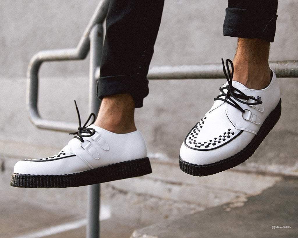 White TUKskin™ Viva Low Creeper - T.U.K.F9673-03