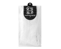 TSK1138 Women's Sheer White Stripe & Polka Dot Sock TSK1138-OS